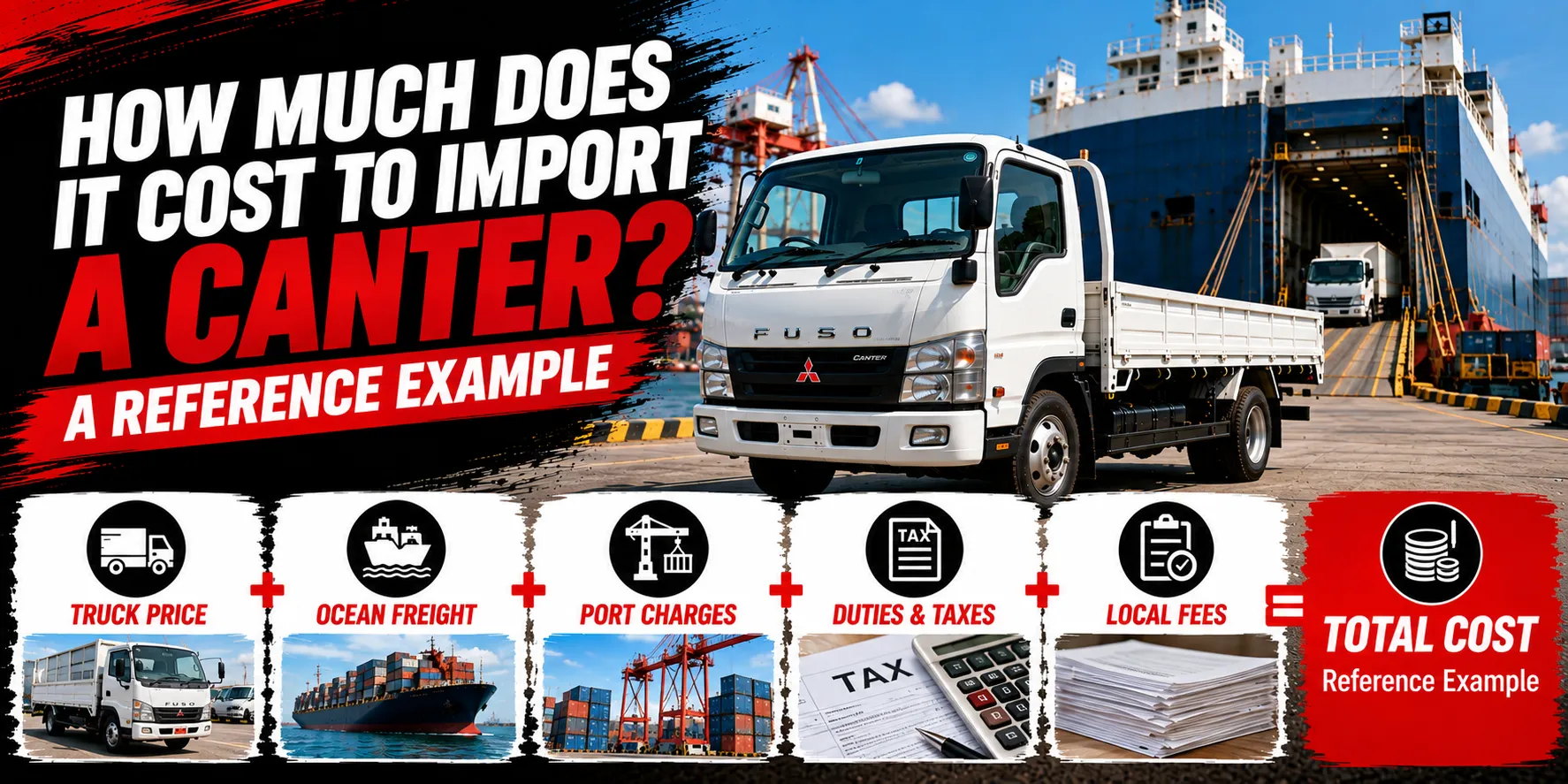 How Much Does It Cost to Import a Canter?
