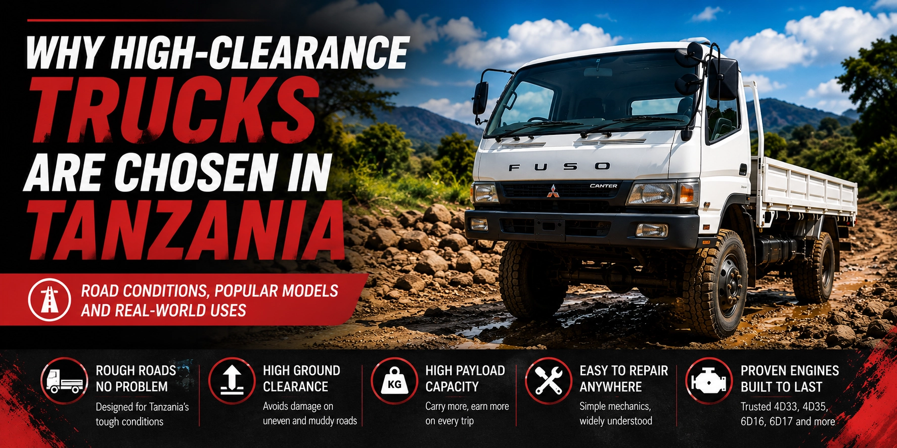 Why High-Deck Trucks Are Preferred in Tanzania
