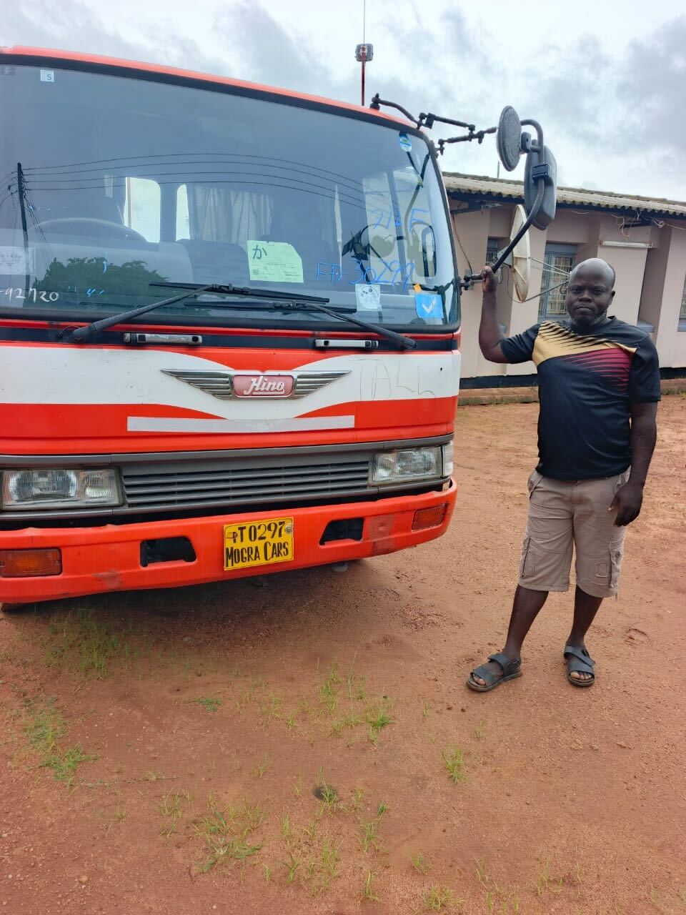 Customer from Zambia, H07D Engine, Hino Ranger Truck