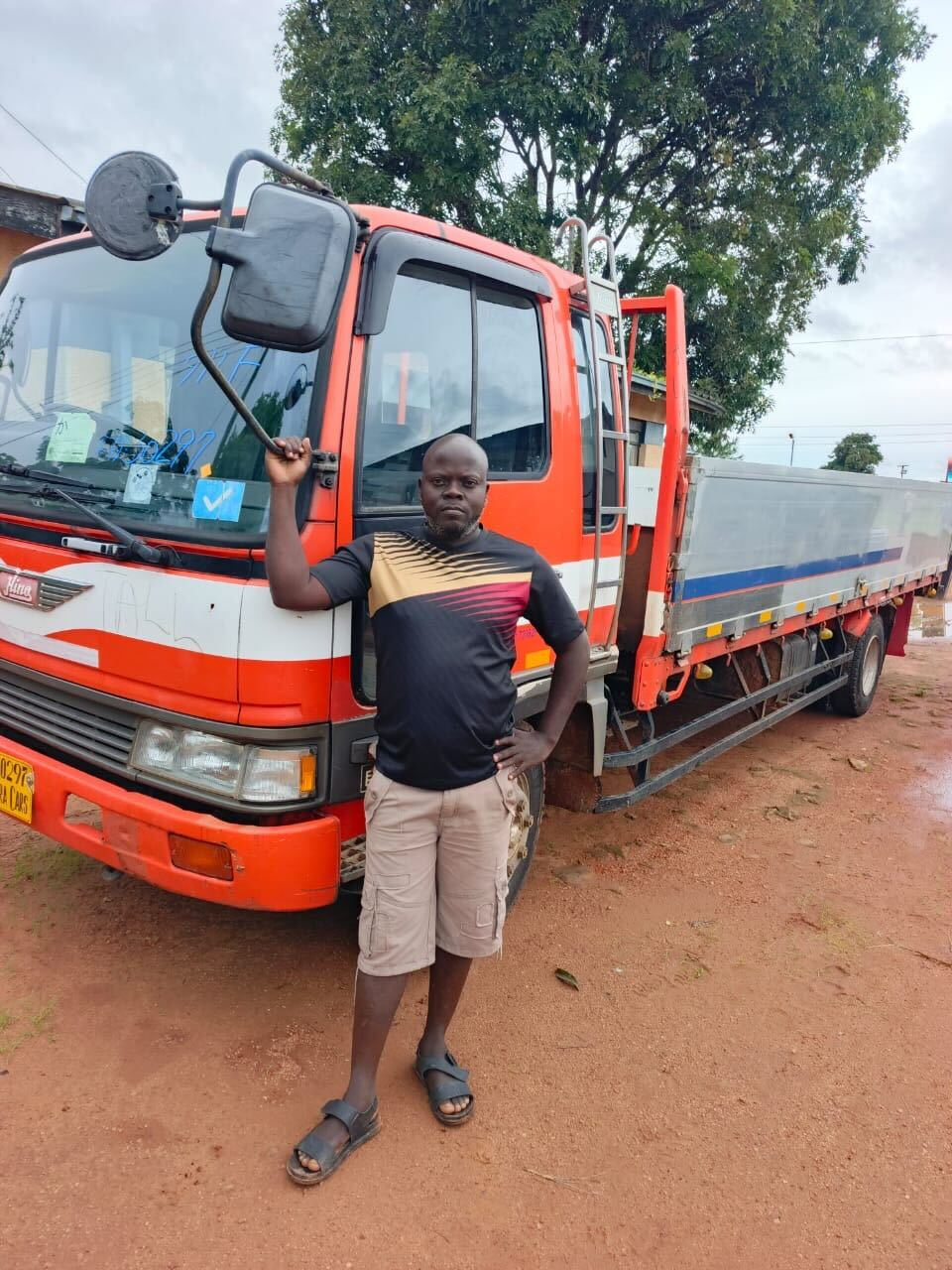Customer from Zambia, H07D Engine, Hino Ranger Truck